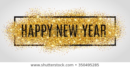 Happy new year. Gold glitter New Year. Gold background for flyer, poster, sign, banner, web, header. Abstract golden background for text, type, quote. Gold blur background.