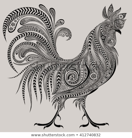 Gorgeous cock of patterns for the new year 2017