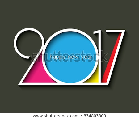 2017 new year creative design for your greetings card, flyers, invitation, posters, brochure, banners, calendar