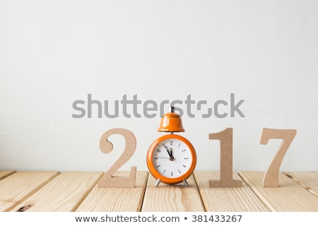 Happy New Year 2017 on a white background