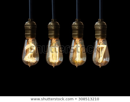 light bulb,new year 2017