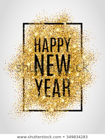 Happy new year. Gold glitter New Year. Gold background for flyer, poster, sign, banner, web, header. Abstract golden background for text, type, quote. Gold blur background.