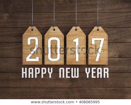 New Year 2017 - 3D Rendered Image