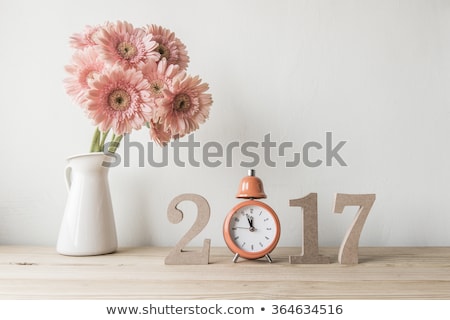 Happy New Year 2017 on a white background
